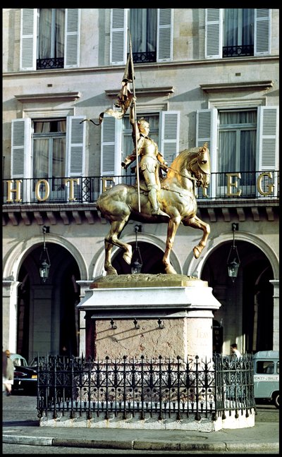 Equestrian Statue of Joan of Arc (1412-31) 1874, Modified 1899 by Emmanuel Fremiet